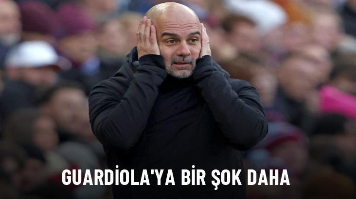 Guardiola’ya bir şok daha