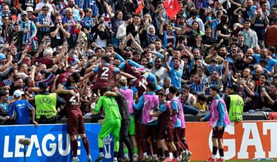 Trabzonspor’un gençleri Türk futbolunda bir ilki başardı