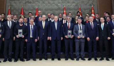 Cumhurbaşkanı Erdoğan’dan Türkiye Basın Federasyonuna teşekkür